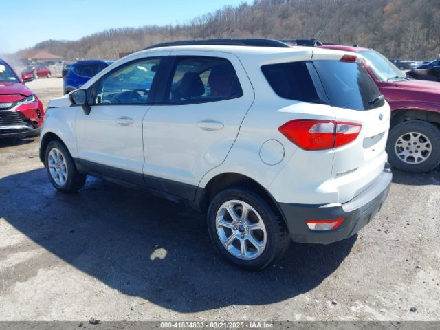 MAJ6S3GL7KC305931 Ford Ecosport Se