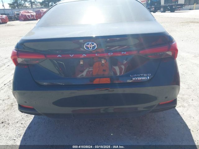4T1DA1AB7MU009924 Toyota Avalon Limited Hybrid