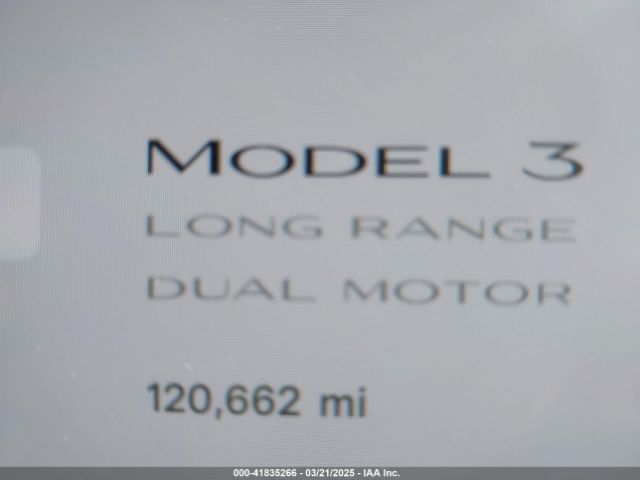 5YJ3E1EB7JF108519 Tesla Model 3 Long Range/performance
