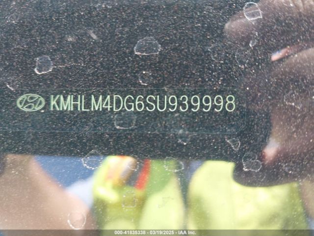 KMHLM4DG6SU939998 Hyundai Elantra Sel Sport