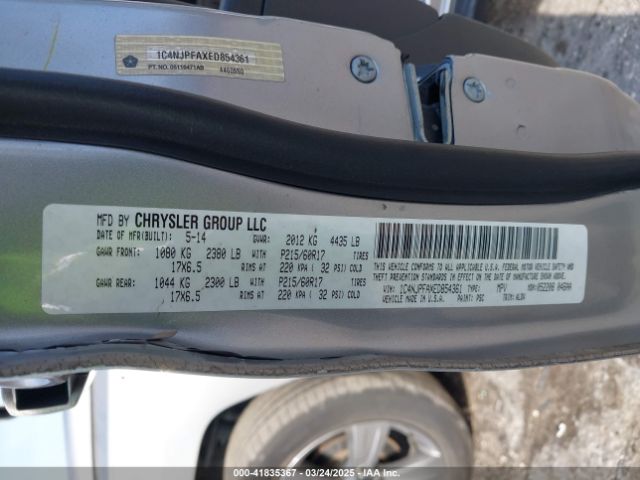 1C4NJPFAXED854361 Jeep Patriot High Altitude