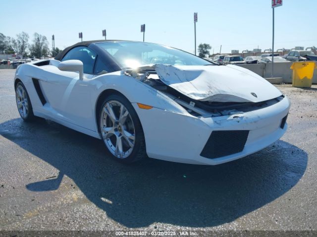 2008 LAMBORGHINI GALLARDO ZHWGU22T18LA07324