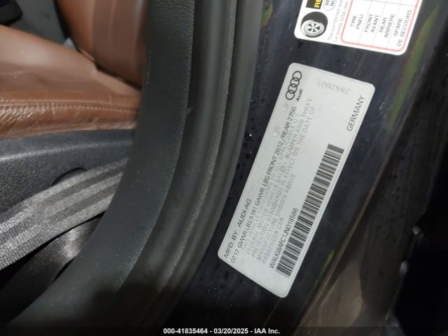 WAUG8AFC1JN018586 Audi A6 2.0t Premium