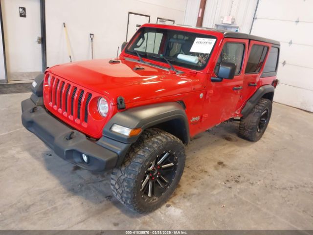 1C4HJXDG5JW195642 Jeep Wrangler Unlimited Sport S 4x4