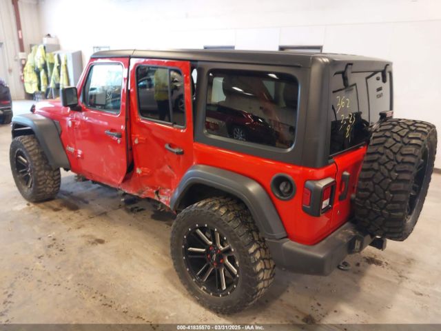 1C4HJXDG5JW195642 Jeep Wrangler Unlimited Sport S 4x4