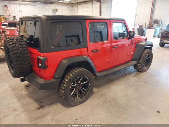 1C4HJXDG5JW195642 Jeep Wrangler Unlimited Sport S 4x4