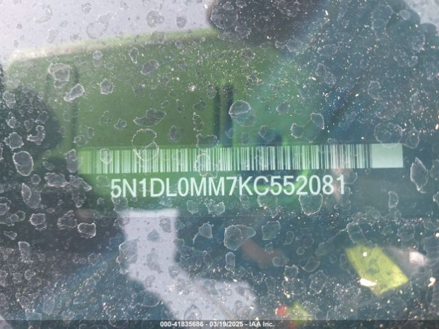 5N1DL0MM7KC552081 Infiniti QX60 PURE