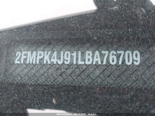 2FMPK4J91LBA76709 Ford EDGE SEL