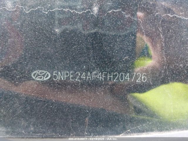 5NPE24AF4FH204726 Hyundai SONATA SE