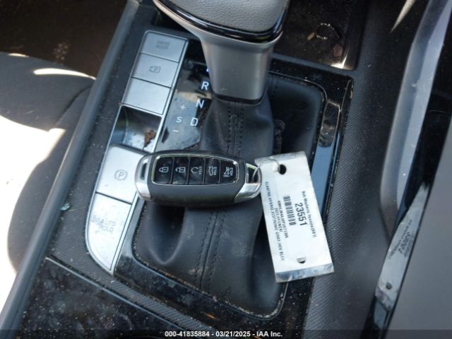 KMHLM4AJ0PU071388 Hyundai Elantra Hybrid Blue