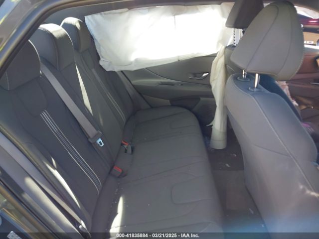 KMHLM4AJ0PU071388 Hyundai Elantra Hybrid Blue