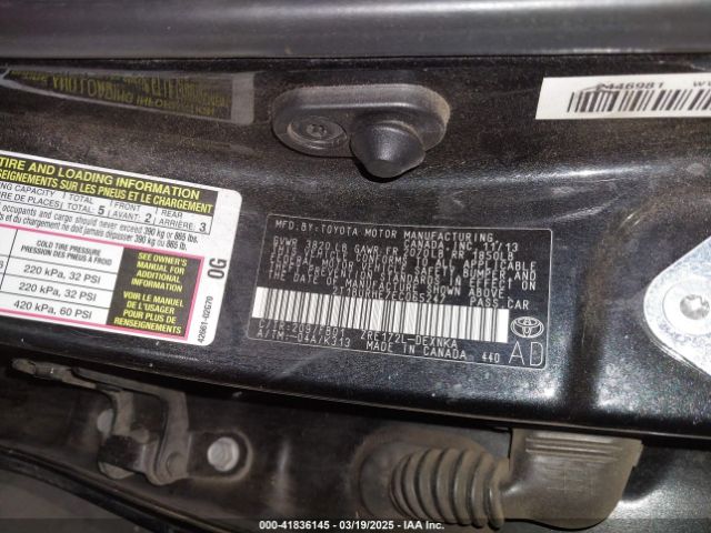 2T1BURHE7EC065247 Toyota COROLLA LE