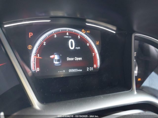 2HGFC2F81MH529499 Honda Civic Sport