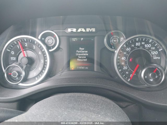 1C6SRFFT8KN637945 RAM 1500 Big Horn/lone Star  4x4 5'7 Box