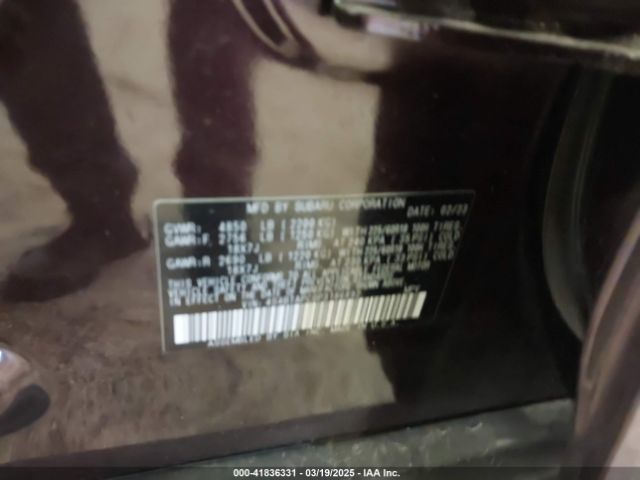4S4BTAPC0P3186892 Subaru Outback Touring
