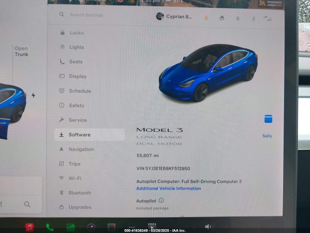 2019 TESLA MODEL 3 5YJ3E1EB8KF512950 Photo 6
