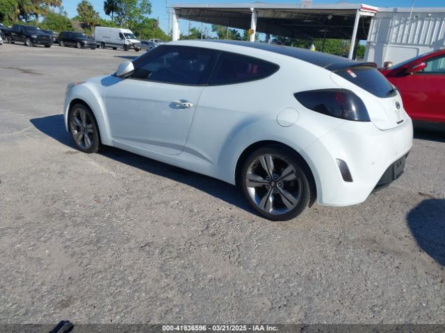 KMHTC6AD5EU193136 Hyundai Veloster Base W/gray