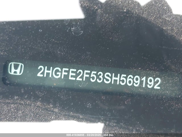 Honda Civic Sport 2025 2HGFE2F53SH569192 Image 9
