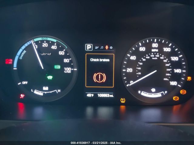 KMHE24L19GA041755 Hyundai Sonata Hybrid Se