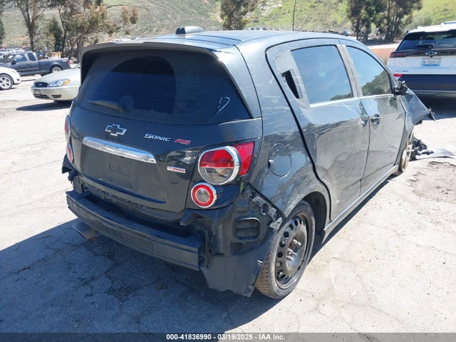 1G1JG6SB7F4129087 Chevrolet Sonic Rs Auto