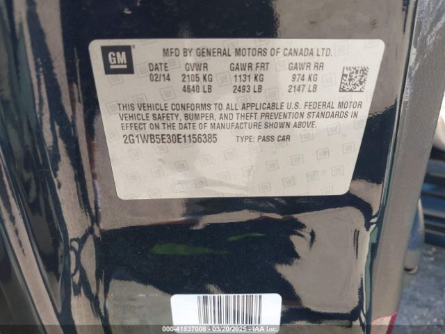 2G1WB5E30E1156385 Chevrolet Impala Limited Lt