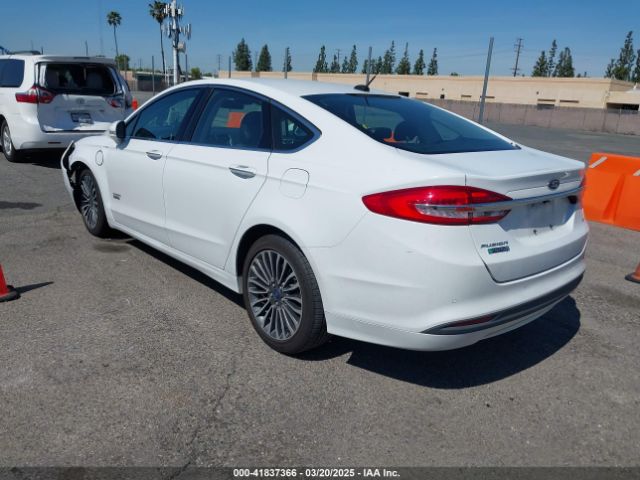 3FA6P0PUXHR276444 Ford Fusion Energi Se Luxury