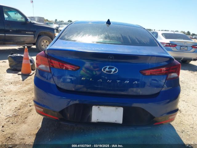 5NPD84LF8KH420290 Hyundai ELANTRA SEL