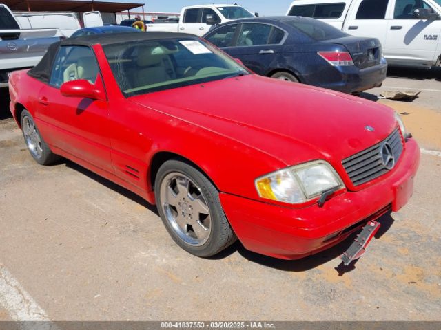 1999 MERCEDES-BENZ SL 500 WDBFA68F6XF177239
