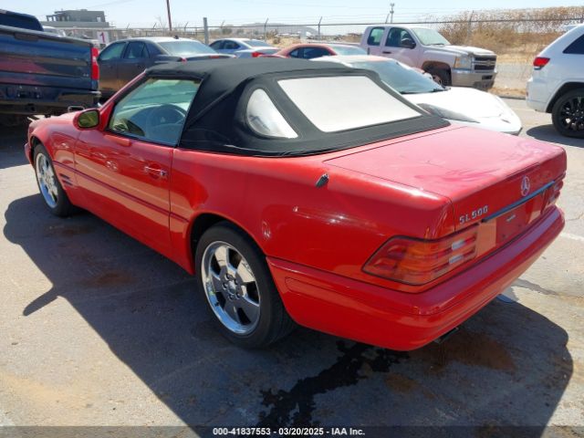 1999 MERCEDES-BENZ SL 500 WDBFA68F6XF177239 Photo 2