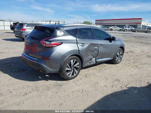 5N1AZ2MH3HN191123 Nissan Murano Platinum