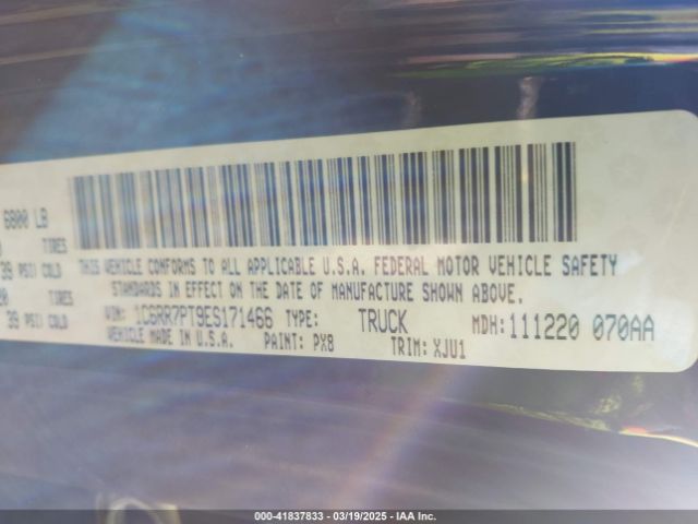 1C6RR7PT9ES171466 RAM 1500 Longhorn