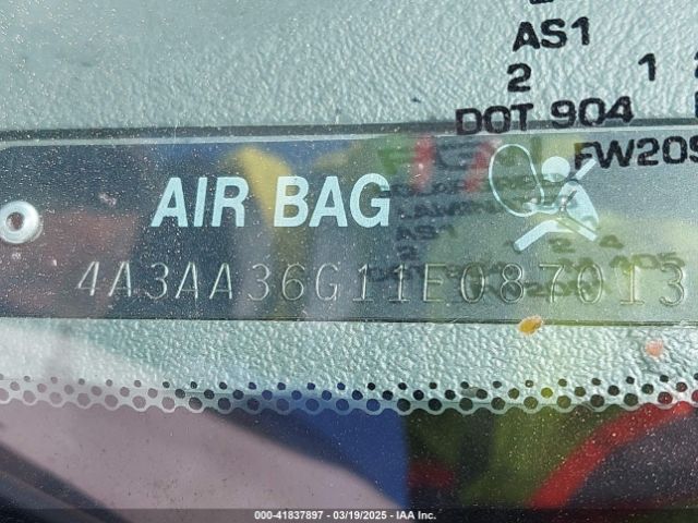 2001 MITSUBISHI GALANT 4A3AA36G11E087013 Photo 8