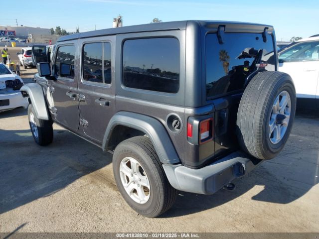 1C4HJXDG4JW132547 Jeep Wrangler Unlimited Sport S 4x4