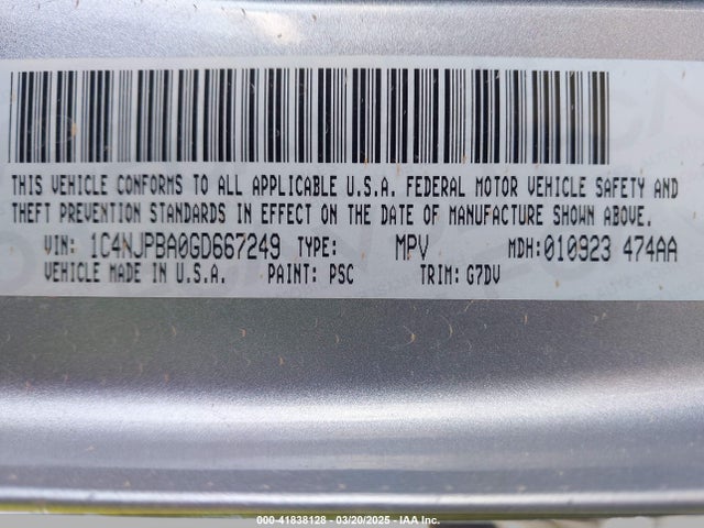 Jeep 2016 2016 1C4NJPBA0GD667249 Image 9