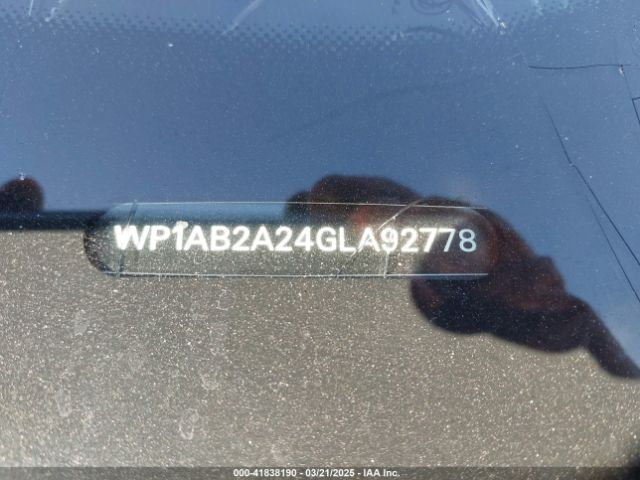 WP1AB2A24GLA92778 Porsche CAYENNE S