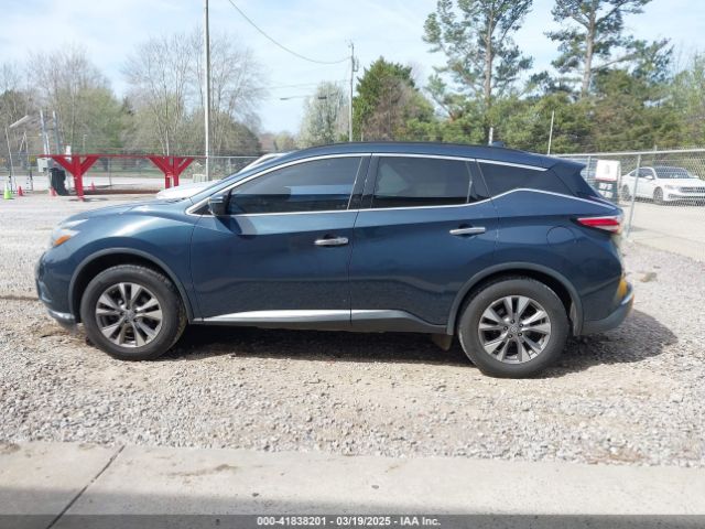 5N1AZ2MG5JN105131 Nissan MURANO SV