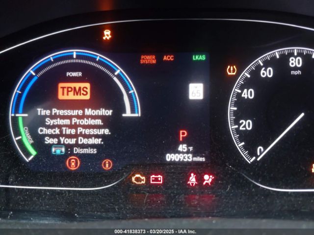 1HGCV3F12KA006218 Honda ACCORD HYBRID