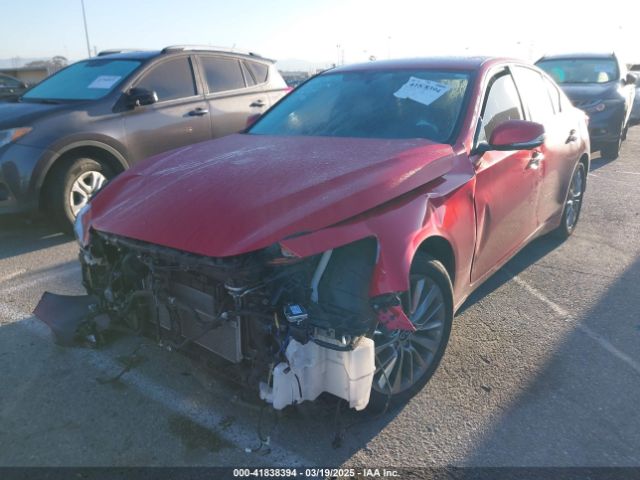 JN1EV7BPXMM705321 Infiniti Q50 LUXE