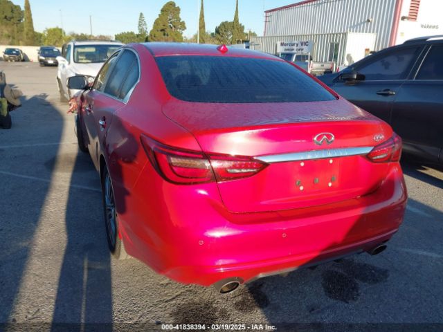 JN1EV7BPXMM705321 Infiniti Q50 LUXE