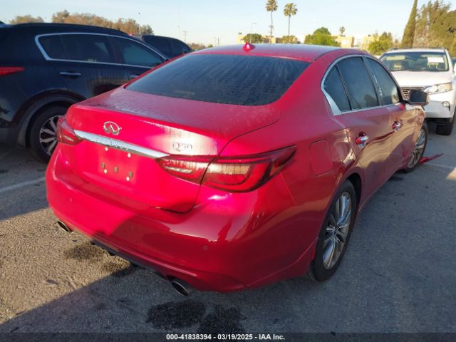 JN1EV7BPXMM705321 Infiniti Q50 LUXE