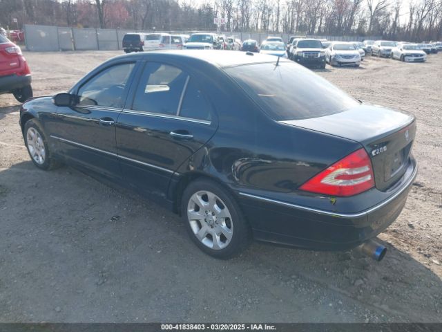 2006 MERCEDES-BENZ C 280 WDBRF92H86F796224 Photo 2
