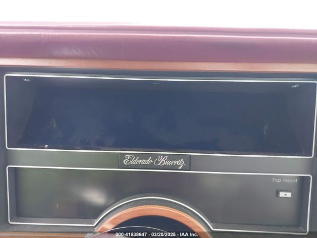 1987 CADILLAC ELDORADO 1G6EL1187HU601100 Photo 6