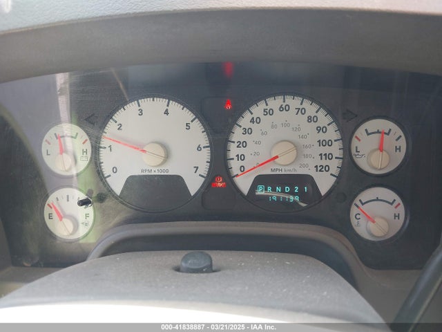Aukcja sprzedaży 2007 Dodge Ram 1500 Slt/trx4 Off Road/sport, vin: 1D7HU18267S202218, numer aukcji: 41838887