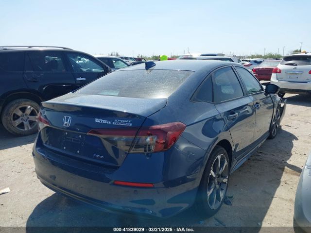 2HGFE4F81SH321500 Honda Civic  Hybrid Sport/sport Touring