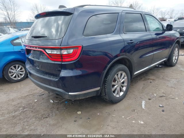 1C4RDJAG9HC709923 Dodge Durango Sxt Awd