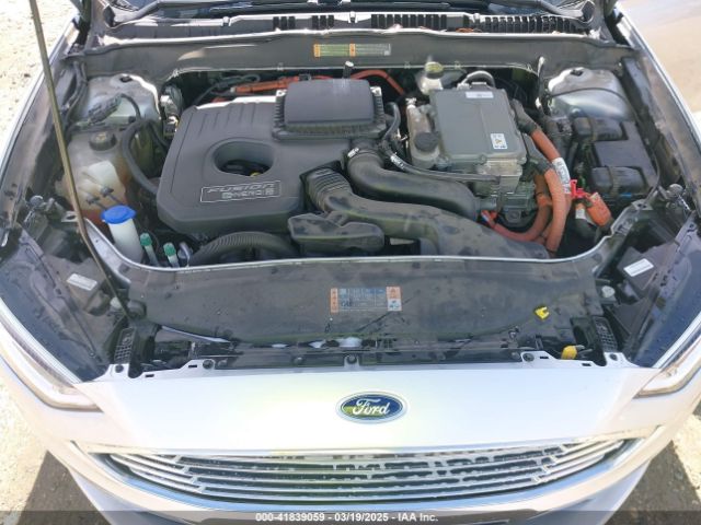 3FA6P0PU9HR275687 Ford Fusion Energi Se Luxury