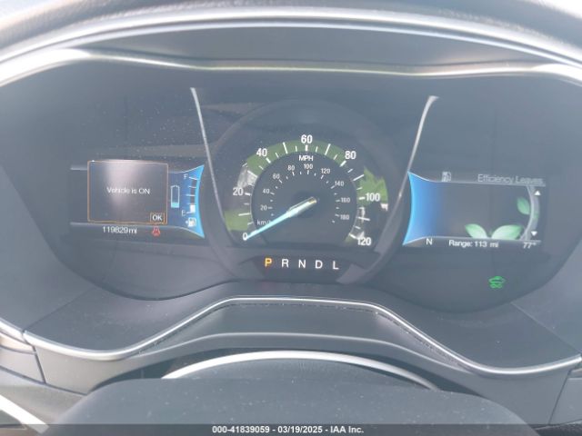 3FA6P0PU9HR275687 Ford Fusion Energi Se Luxury