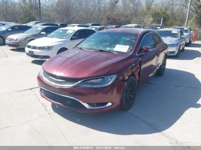 2015 CHRYSLER 200 1C3CCCABXFN743948 Photo 1