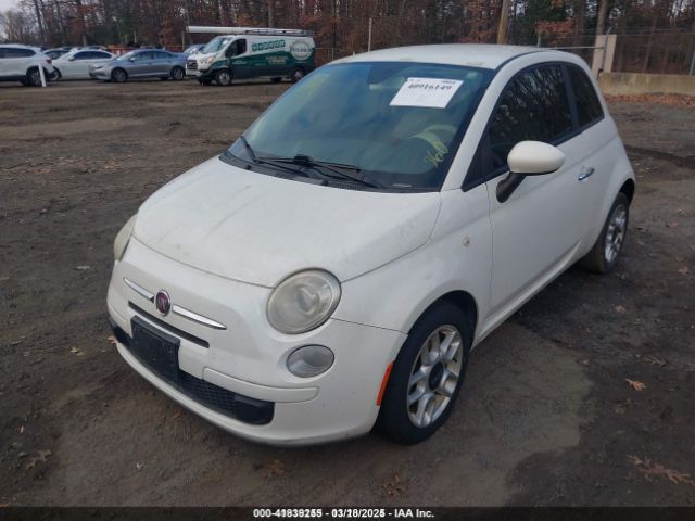 2012 FIAT 500 3C3CFFAR2CT385309 Photo 1