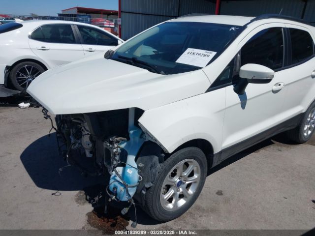 MAJ3S2GE4MC439992 Ford Ecosport Se